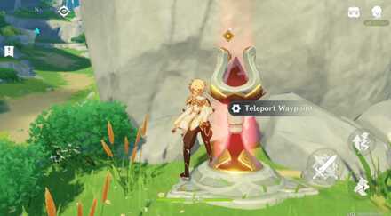 Genshin - Mobile - Tap to Interact