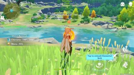 Genshin - Mobile - Tap to Use Elemental Skill
