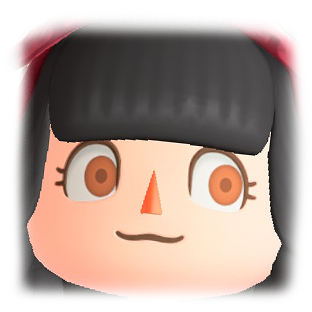 ACNH - Halloween Eye Color - Orange