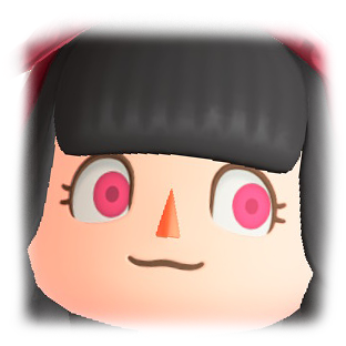 ACNH - Halloween Eye Color - Red