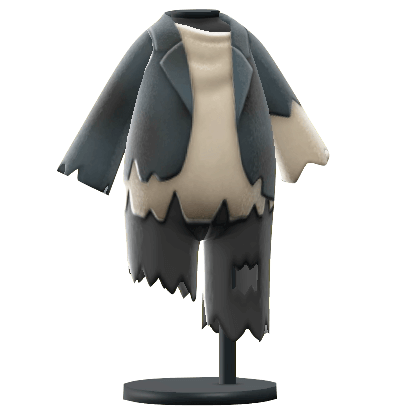 The Black version of Raggedy Outfit