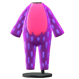 The Purple version of Flashy Animal Costume