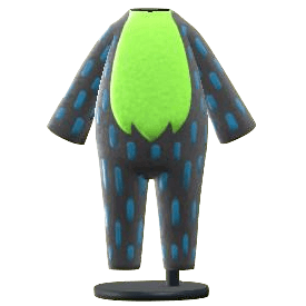 The Black version of Flashy Animal Costume