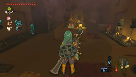 The Gerudo Secret Club in Zelda Tears of the Kingdom