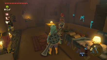 How To Get Gerudo's Town Secret Shop Password - Legend Of Zelda Breath Of  The Wild 