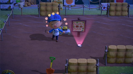 ACNH - Chikuwa & Katsuobushi - Pumpkin Patch (Halloween) Signboard.png