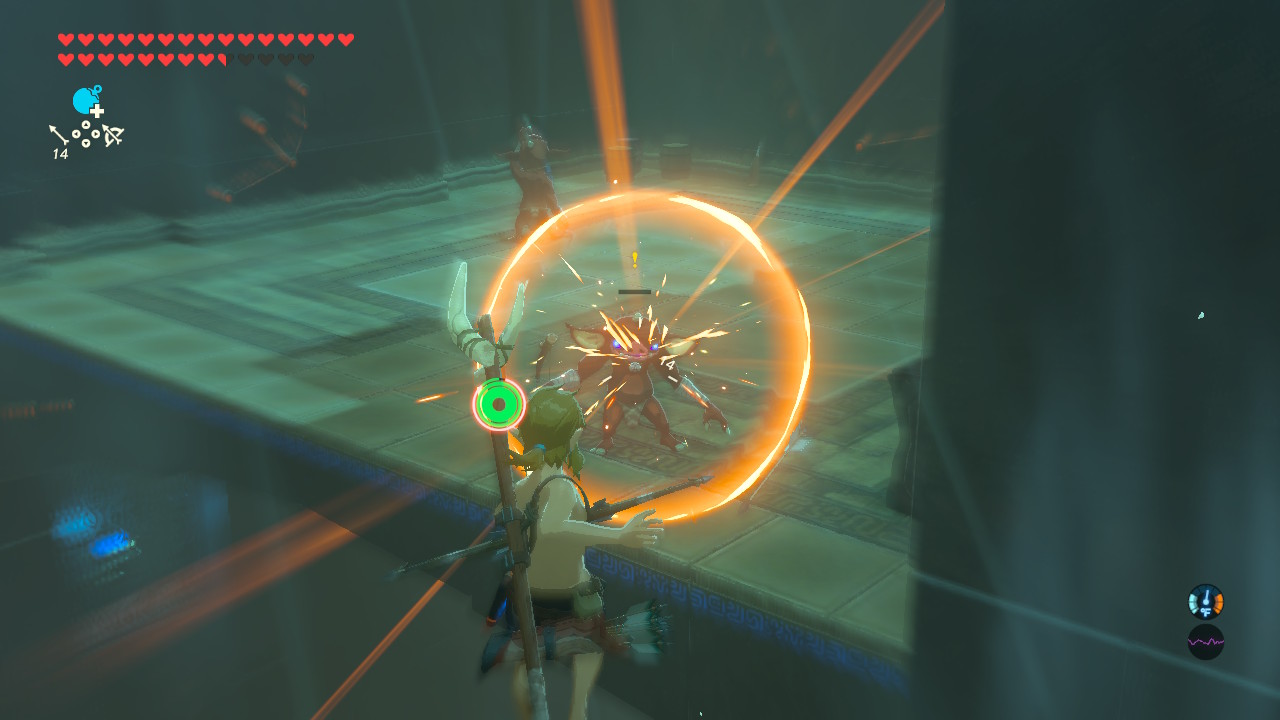 BOTW - The Middle Trials - Attacking the Bokoblin Archer