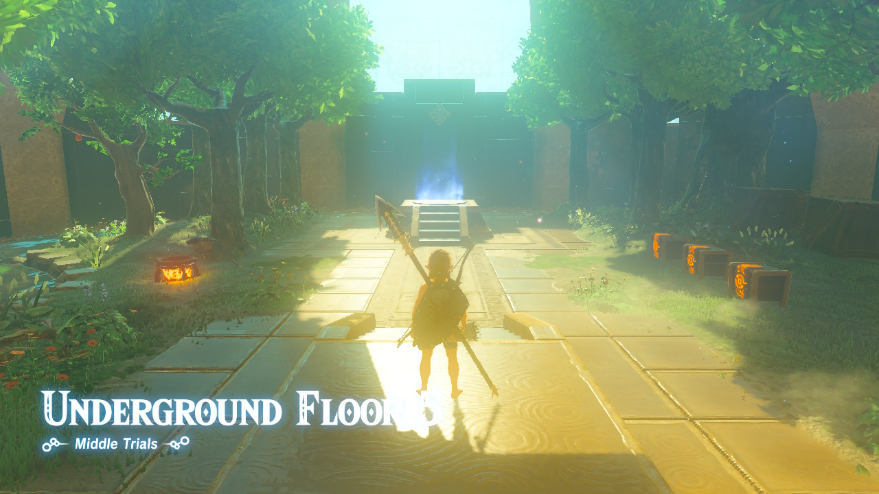 BOTW - The Middle Trials Floor 5 Resting Spot