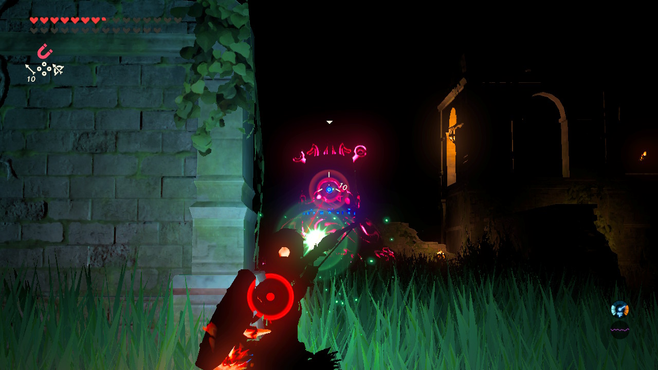 BOTW - The Middle Trials - Hiding Decayed Guardian