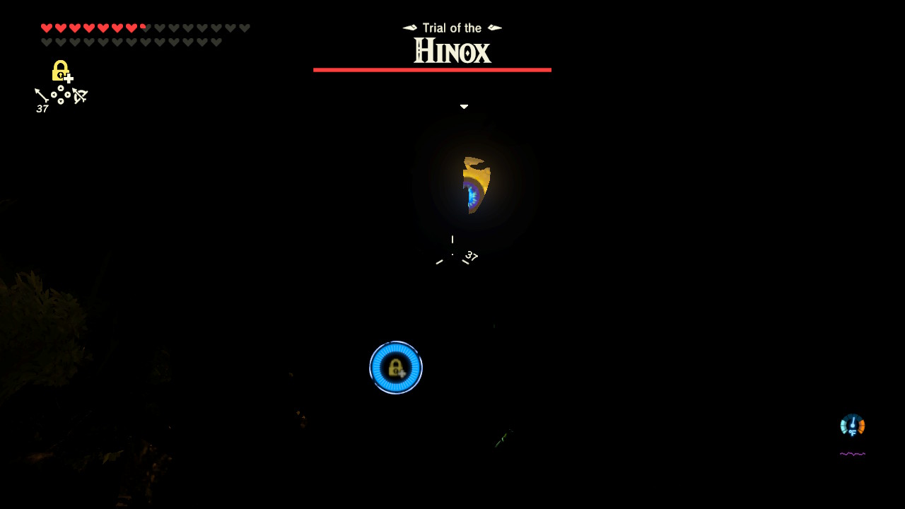 BOTW - The Middle Trials - Black Hinox Eye