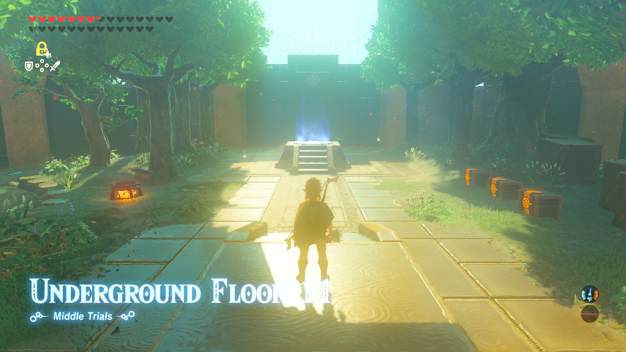 BOTW - The Middle Trials Floor 11 Rest Spot