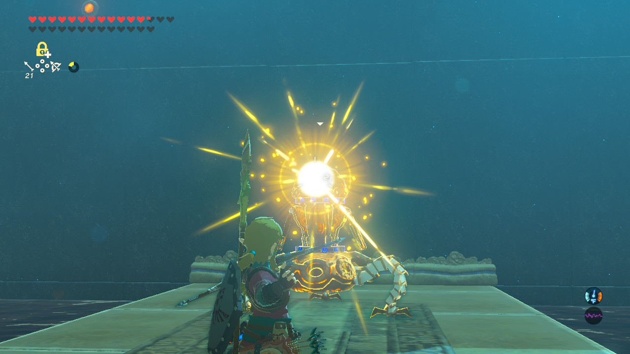 BOTW - The Middle Trials - Guardian Scout in Stasis