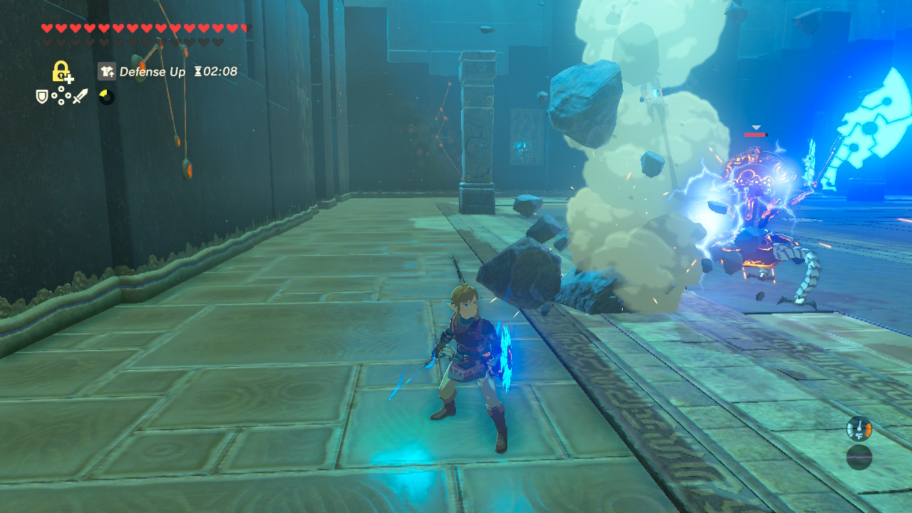 BOTW - The Middle Trials - Luring a Scout Onto a Pillar