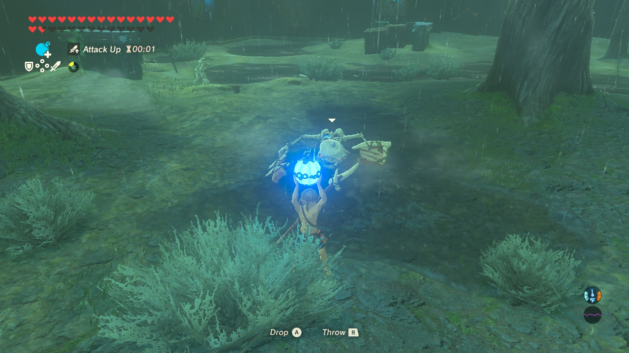 BOTW - The Final Trials - Bombing a Stalkoblin Archer