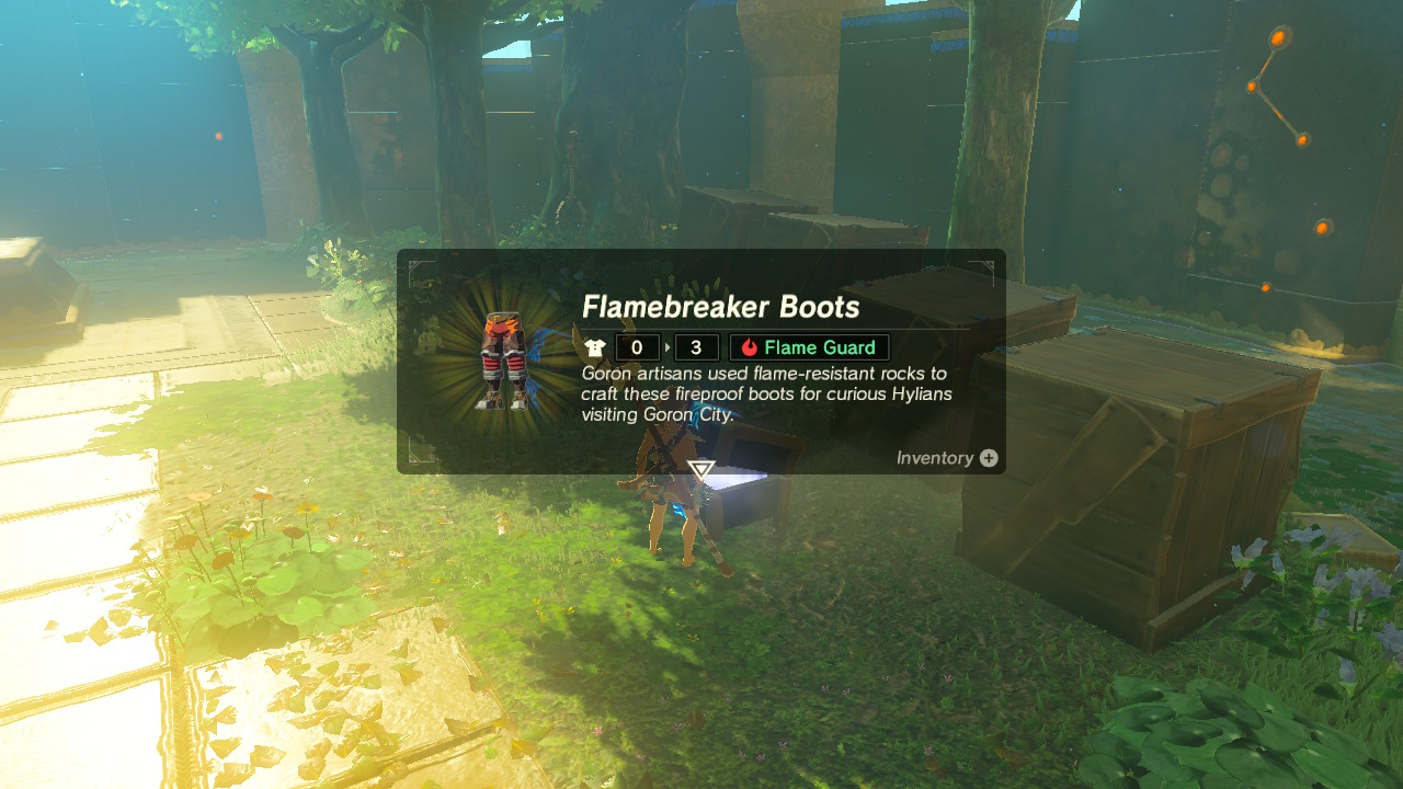 BOTW - The Final Trials - Flamebreaker Boots