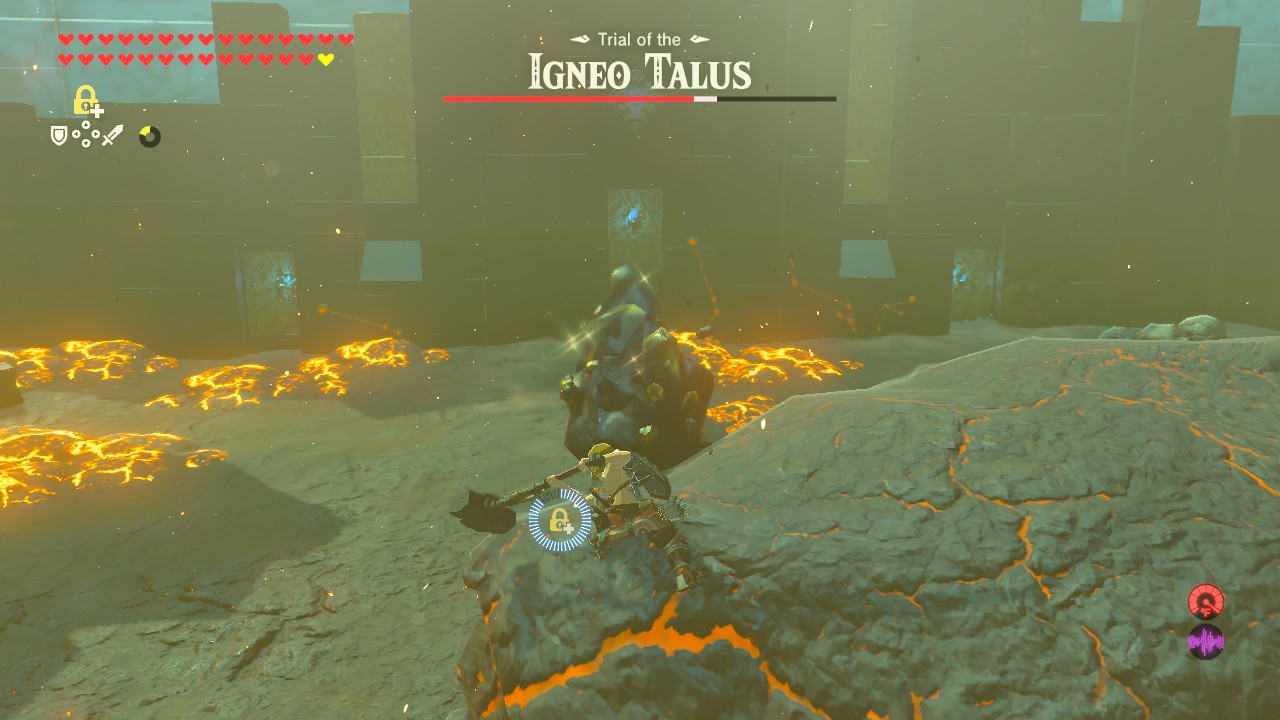 BOTW - The Final Trials - Climbing an Igneo Talus
