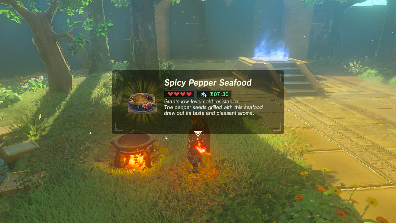 BOTW - The Final Trials - Spicy Pepper Seafood