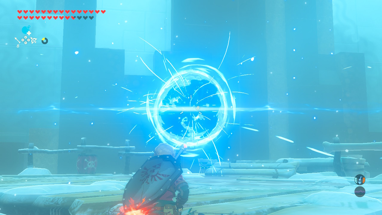 BOTW - The Final Trials - Silver Moblin Struck by Ancient Arrow