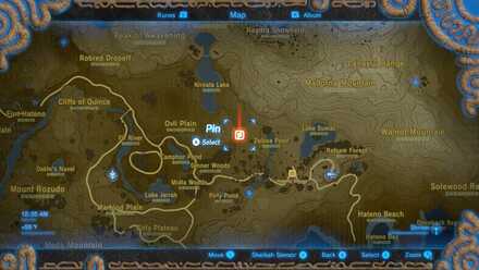 Kilton location Hateno Village 2