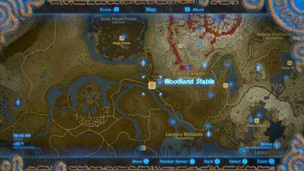 Woodland Stable location