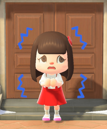 ACNH - Fearful Reaction