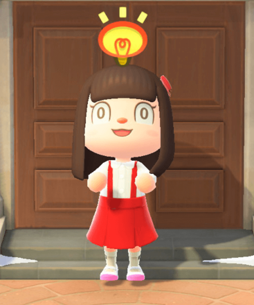 ACNH - Inspiration Reaction