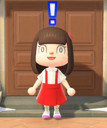 ACNH - Surprise Reaction