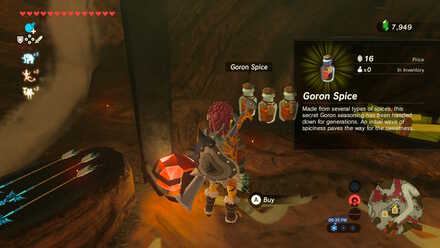Buying Goron Spice
