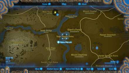 BOTW - EX Treasure Twilight Relic Map