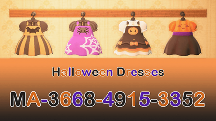 ACNH - Kuro - Halloween Dresses.png