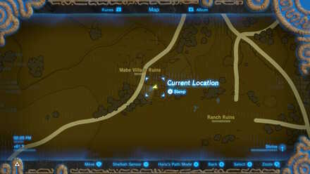 BOTW - EX Treasure Fairy Clothes Mabe Village Ruins