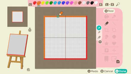 ACNH - How to Make Stone Tile - Step 2