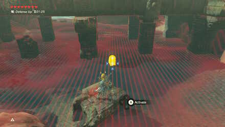 BOTW - EX Treasure Dark Armor Sarjon Bridge Chest