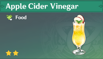Genshin Impact - How to Get Apple Cider and Effects