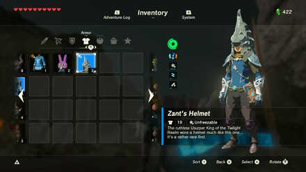 BOTW - EX Treasure Usurper King Rewards