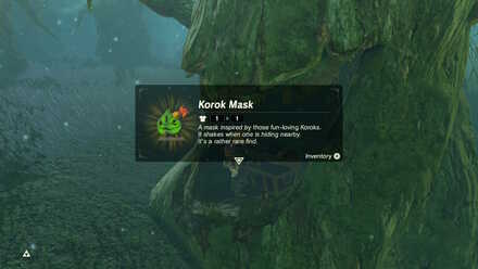 BOTW - EX Treasure Korok Mask