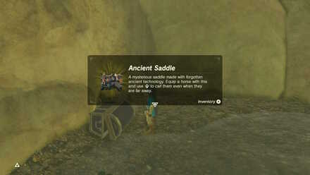 EX Treasure Ancient Horse Rumors Ancient Saddle