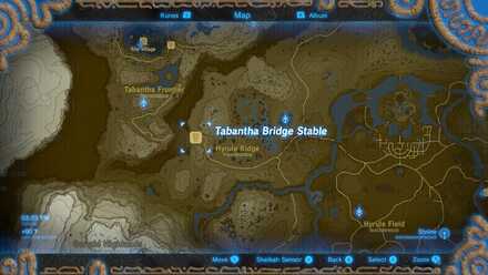 Tabantha Bridge Stable location