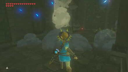 BOTW - EX Royal Guard Rumors Hallway Upper Level Hidden Wall