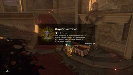 BOTW - EX Royal Guard Rumors Royal Guard Cap