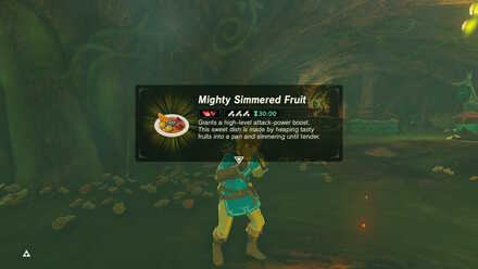 BOTW - Mighty Simmered Fruit Dragon Horn Boost