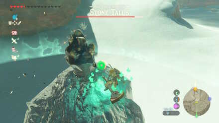 Hammer and Charged Attack (BotW) - Stone Talus (Rare)
