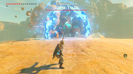 Use Remote Bombs (Botw) Stone Talus (Luminous)