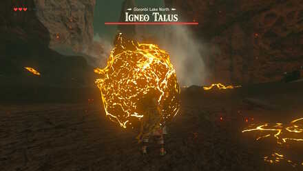 Stone Attack (BotW) - Igneo Talus