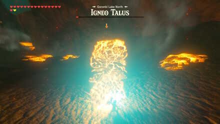 Parrying is not an Option (BotW) - Igneo Talus