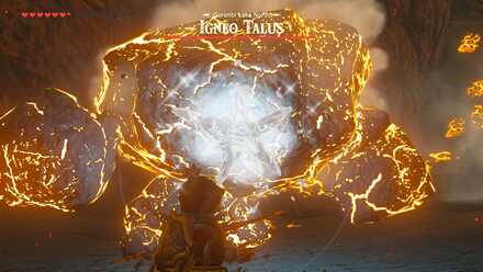 Freeze its Body (BotW) - Igneo Talus
