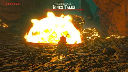 Smash Attack (BotW) - Igneo Talus