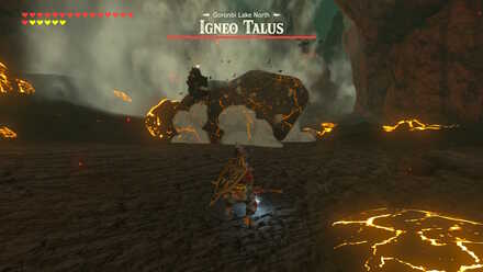 Aim for the Ore (BotW) - Igneo Talus