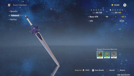 Genshin - Weapon Ascension Materials