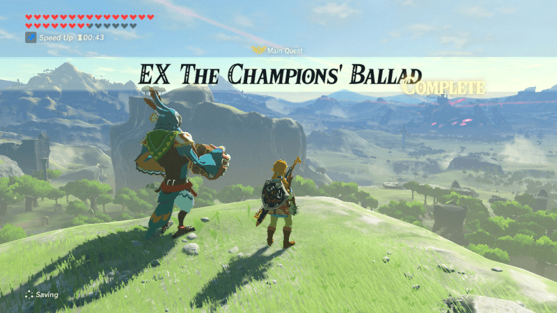 The Champions' Ballad DLC For Breath of the Wild Is Out Now